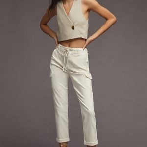 Anthropologie Paige Khaki Pants 34